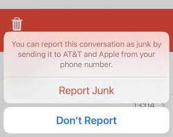 How to Turn Off Report Junk on iPhone