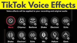 TikTok Voice Effects